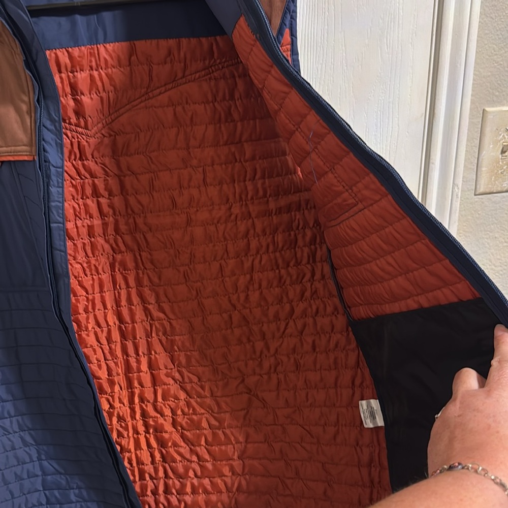 NWT Rural Cloth Men's Rider 2XL Vest Outdoor‎ Full Zip Pockets Insulated Quilted - Picture 8 of 15